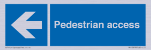 Pedestrian access